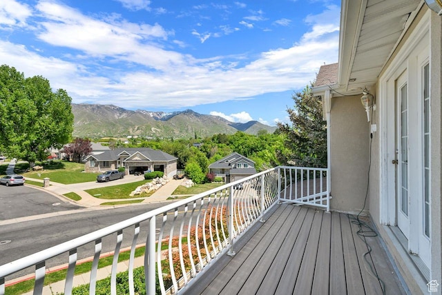 1159 E 5700 S, South Ogden, UT 84405 - balcony featuring a mountain view and a residential view