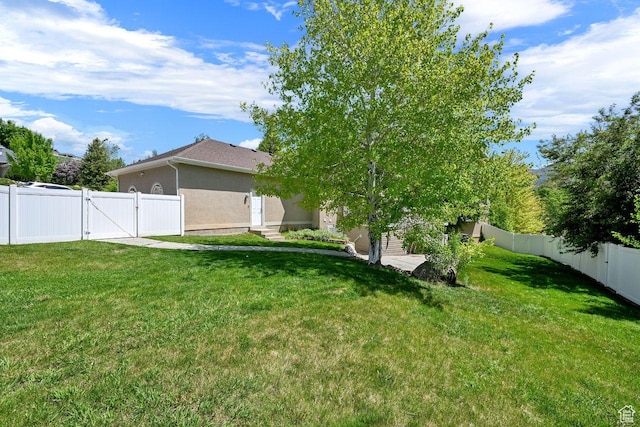 1159 E 5700 S, South Ogden, UT 84405 - view of yard with a gate