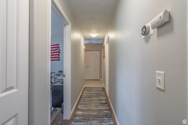 hall with baseboards