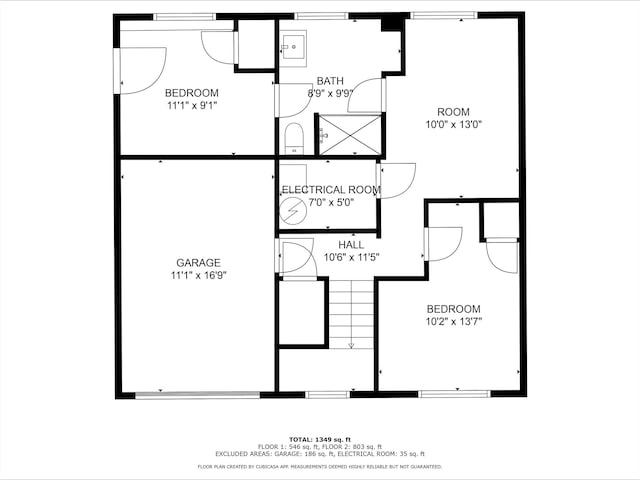 floor plan / room layout