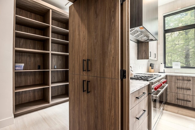 9335 N Canopy Ln E, Sundance, UT 84604 - walk in closet with light wood-style floors