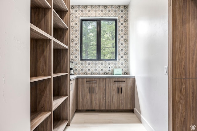 9335 N Canopy Ln E, Sundance, UT 84604 - bathroom featuring vanity, wood finished floors, and baseboards