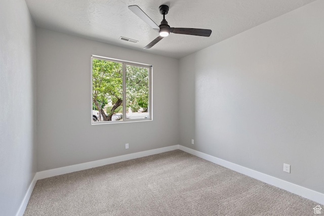 1095 S White Sands Dr, Washington, UT 84780 - unfurnished room with ceiling fan, carpet floors, and baseboards