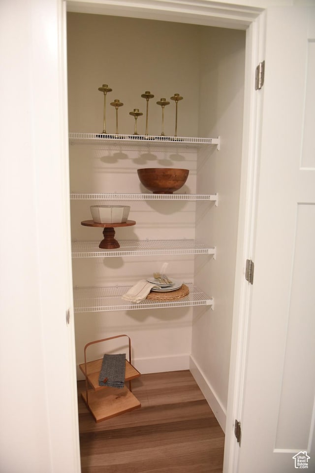 view of closet