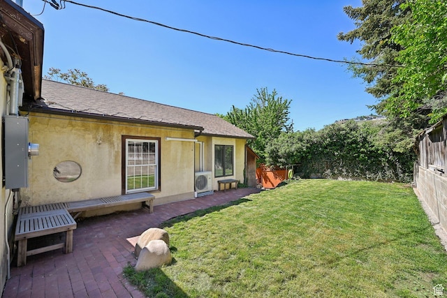 528 N Westcapitol St, Salt Lake City, UT 84103 - view of yard featuring ac unit and a patio