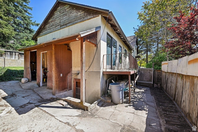 528 N Westcapitol St, Salt Lake City, UT 84103 - view of home's exterior featuring a fenced backyard and a patio