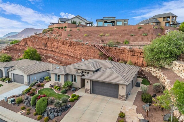 1668 W Lakota Dr, St George, UT 84770 - view of subject property with mountains