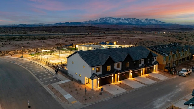 1674 S Ripple Rock Dr Unit 3178, Washington, UT 84780 - aerial view at dusk of a mountain view