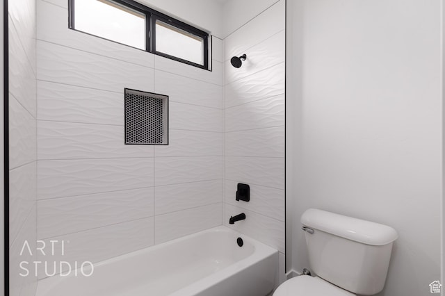 3855 S Kennedy Ln, Washington, UT 84780 - bathroom with toilet and  shower combination