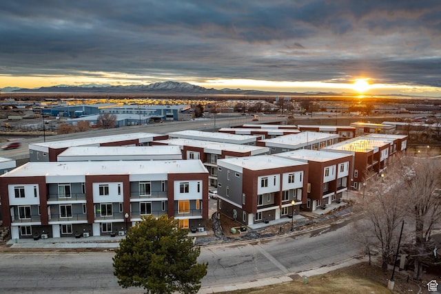 464 E Depot St Unit 114, Clearfield, UT 84015 - aerial view at dusk of a mountain view