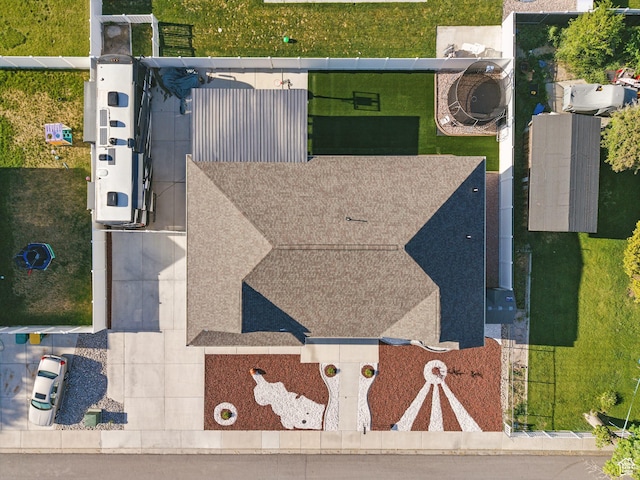 view of subject property