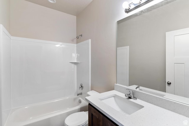 2363 E 370 N Unit 07, Spanish Fork, UT 84660 - bathroom with toilet, shower / bath combination, and vanity