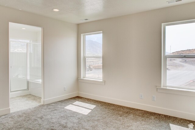 362 N 2350 E Unit 10, Spanish Fork, UT 84660 - unfurnished bedroom with carpet floors, multiple windows, baseboards, connected bathroom, and recessed lighting