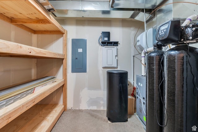 utilities with electric panel
