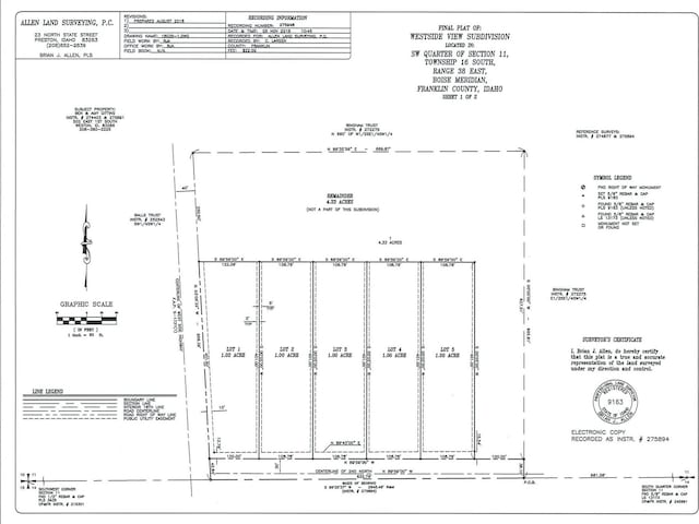 284 W 2nd N, Weston, ID 83286