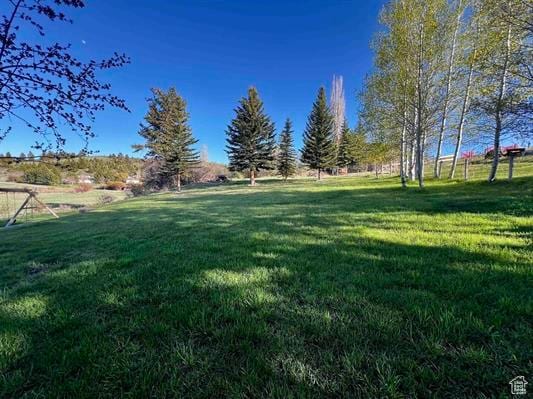 1204 Nashua Cir, Soda Springs, ID 83276 - view of grassy yard featuring a view of countryside