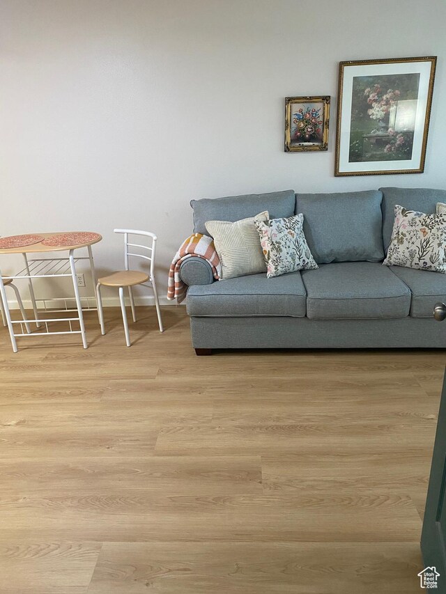 8027 W Copperfield Pl S # 12, Magna, UT 84044 - living room featuring light wood-style flooring