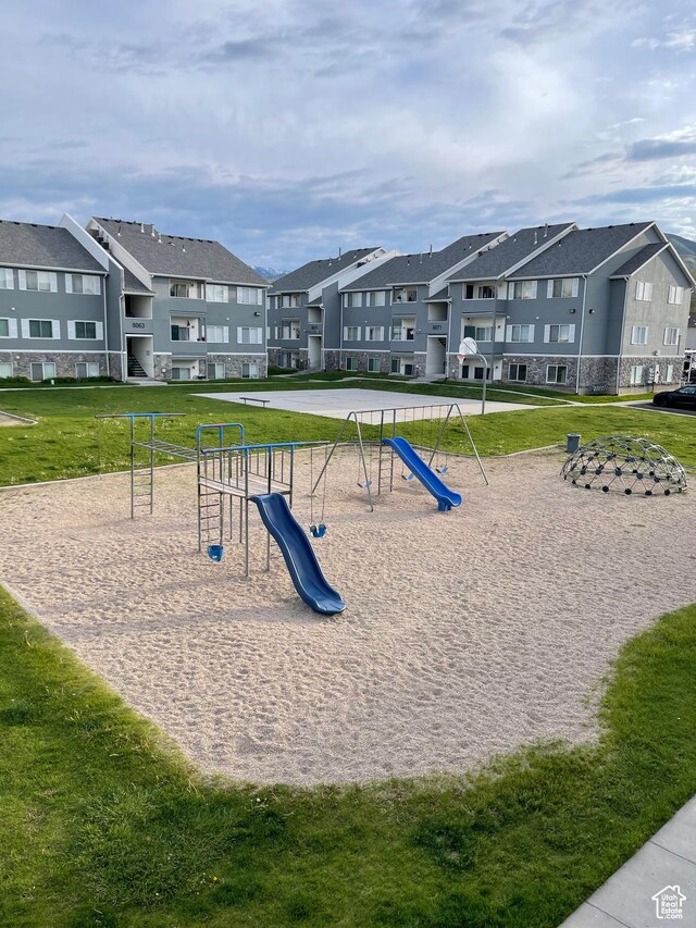 8027 W Copperfield Pl S # 12, Magna, UT 84044 - view of property's community with a residential view and a yard