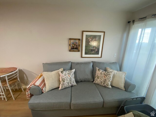 8027 W Copperfield Pl S # 12, Magna, UT 84044 - living area with wood finished floors and baseboards