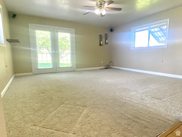105 S 200 E, Richmond, UT 84333 - unfurnished room featuring carpet flooring and baseboards