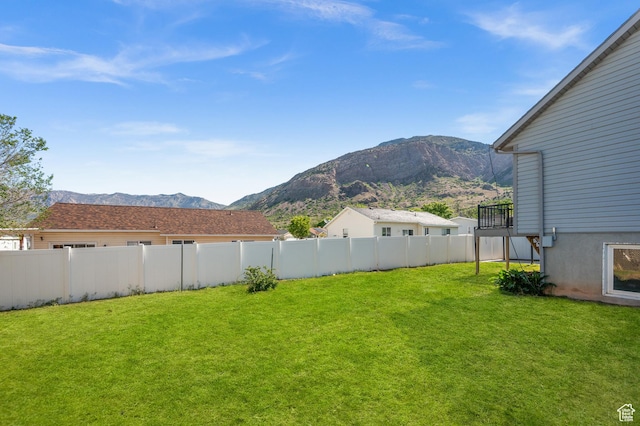 850 E Village Rd N, Ogden, UT 84404 - view of yard with a mountain view