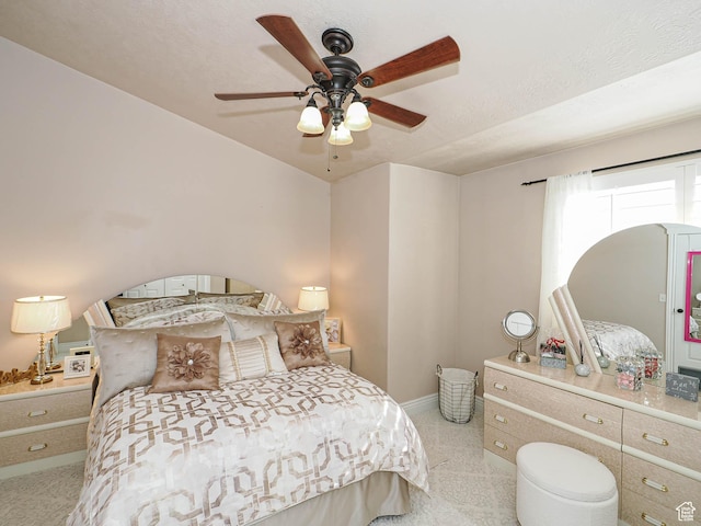 7956 S Cricket Ln W, West Jordan, UT 84081 - bedroom with baseboards and ceiling fan