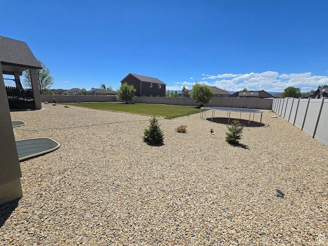1256 Jefferson Cir, Price, UT 84501 - view of yard with a trampoline