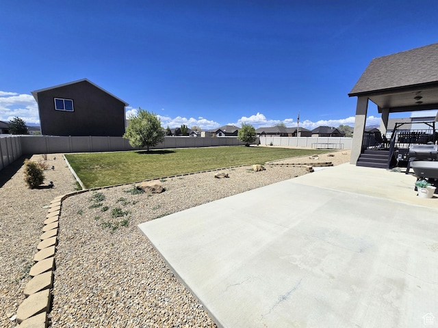 1256 Jefferson Cir, Price, UT 84501 - view of yard with a patio and a residential view