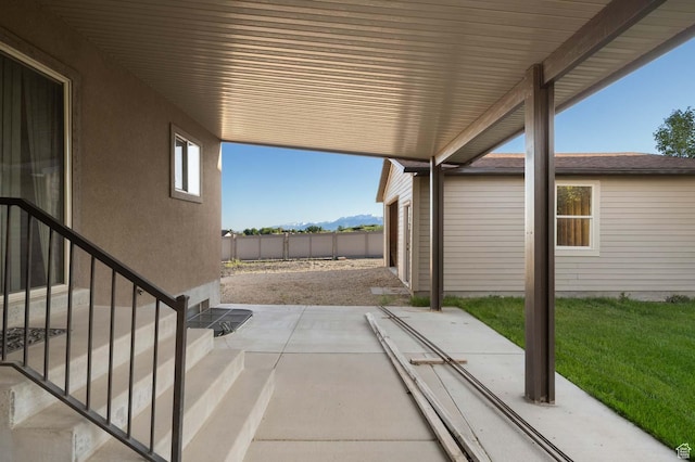 384 N 710 E, Salem, UT 84653 - view of patio featuring fence