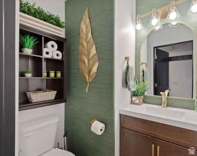 8578 W Bowie Dr, Magna, UT 84044 - bathroom featuring toilet and vanity