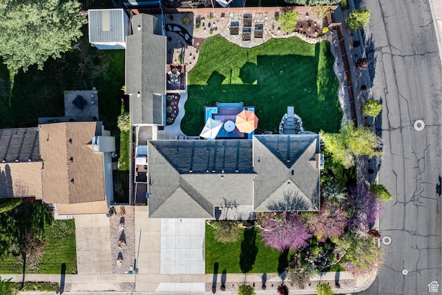 drone / aerial view