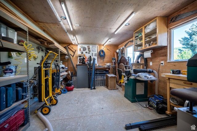 view of storage