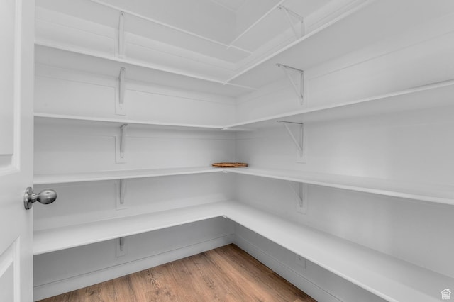 view of pantry