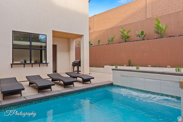 3195 S Tallow Tree Dr, St George, UT 84790 - outdoor pool featuring a patio area