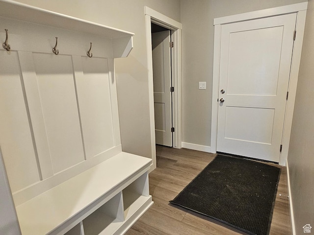 3782 S 4250 W Unit 432B, West Haven, UT 84401 - mudroom featuring wood finished floors and baseboards