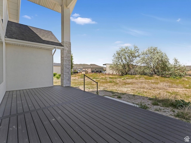 view of deck