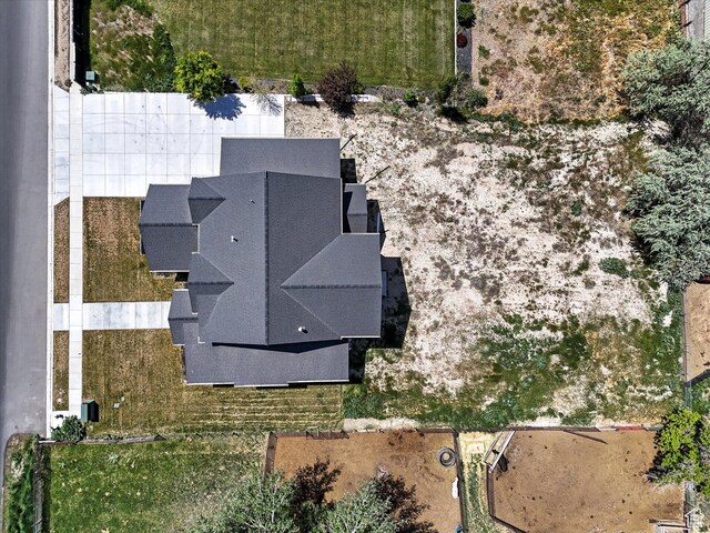 view from above of property