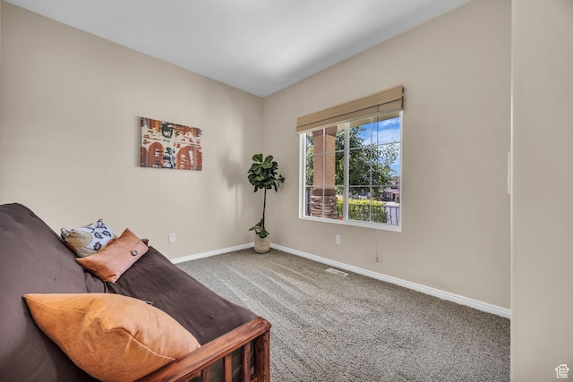 1828 W Woodview Dr, Lehi, UT 84043 - living area featuring carpet floors and baseboards