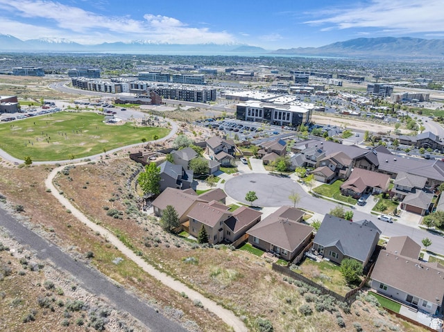 1828 W Woodview Dr, Lehi, UT 84043 - aerial view of a mountain backdrop