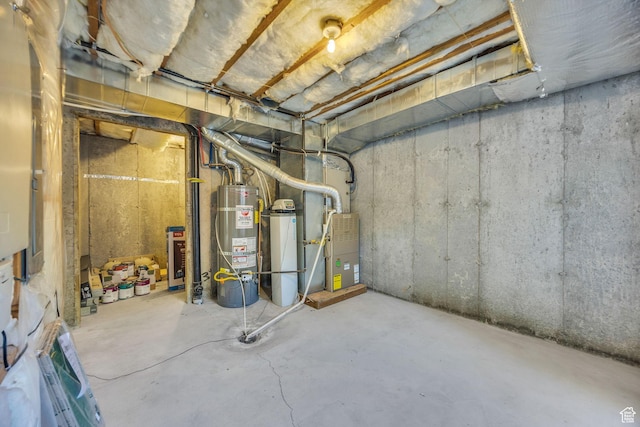 1828 W Woodview Dr, Lehi, UT 84043 - unfinished basement featuring water heater