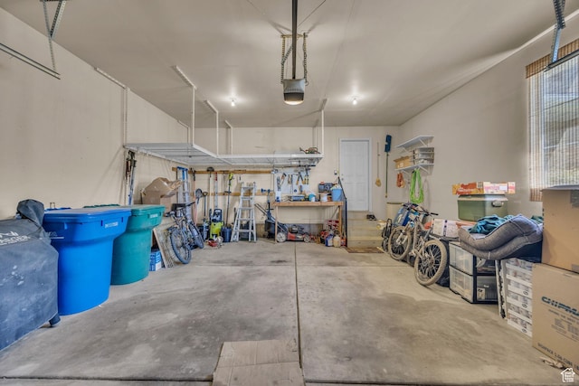 1828 W Woodview Dr, Lehi, UT 84043 - garage featuring a garage door opener