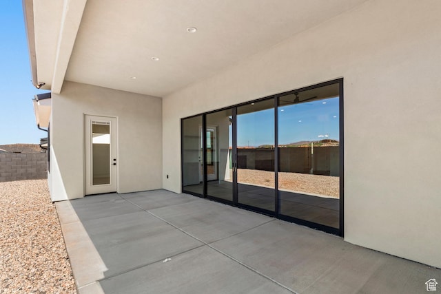 4845 W 2020 S, Hurricane, UT 84737 - view of patio featuring fence