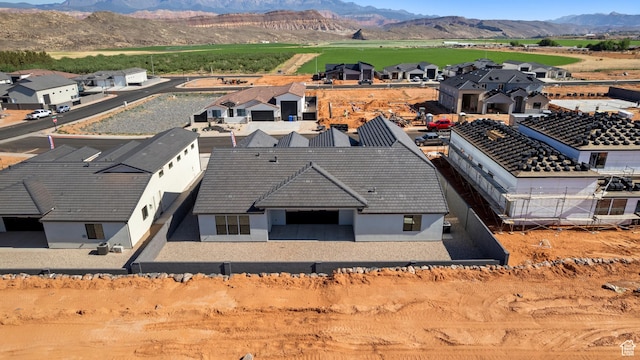 4845 W 2020 S, Hurricane, UT 84737 - aerial view of residential area featuring a mountainous background