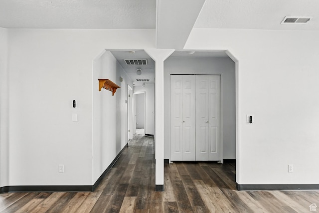 710 W 1350 S, Cedar City, UT 84720 - corridor featuring wood finished floors, arched walkways, and baseboards