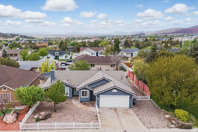 710 W 1350 S, Cedar City, UT 84720 - aerial view of residential area featuring a mountain backdrop