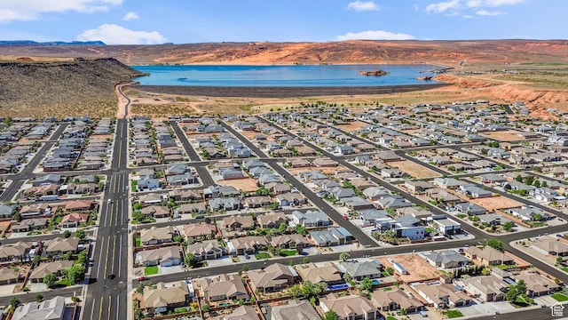 3335 W 2570 S, Hurricane, UT 84737 - aerial view of property and surrounding area featuring a water and mountain view and nearby suburban area