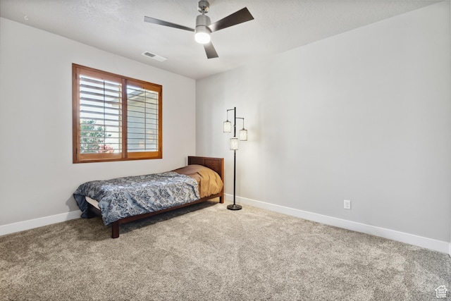 3335 W 2570 S, Hurricane, UT 84737 - bedroom with carpet floors, baseboards, and a ceiling fan