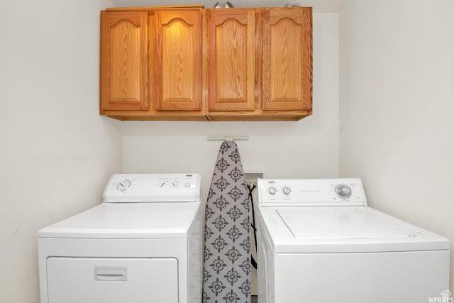 855 W 350 N, Tremonton, UT 84337 - washroom with cabinet space and washer and clothes dryer
