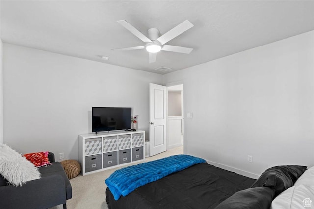 2102 S 2200 W, Woods Cross, UT 84087 - bedroom with carpet floors, ceiling fan, and baseboards