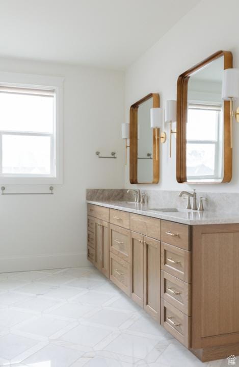 405 W 1200 N Unit 4, Mapleton, UT 84664 - bathroom with vanity and baseboards